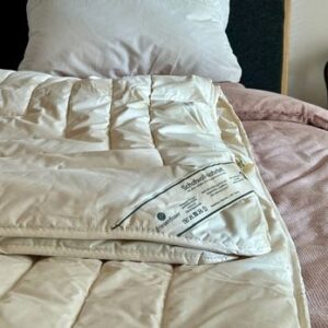 Übergangs-Schurwolldecke, 200 x 200 cm