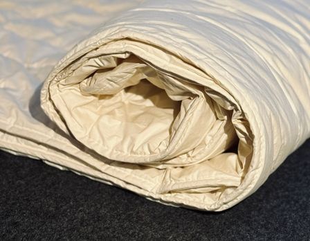 Übergangs-Schurwolldecke, 135 x 200 cm – Bild 2