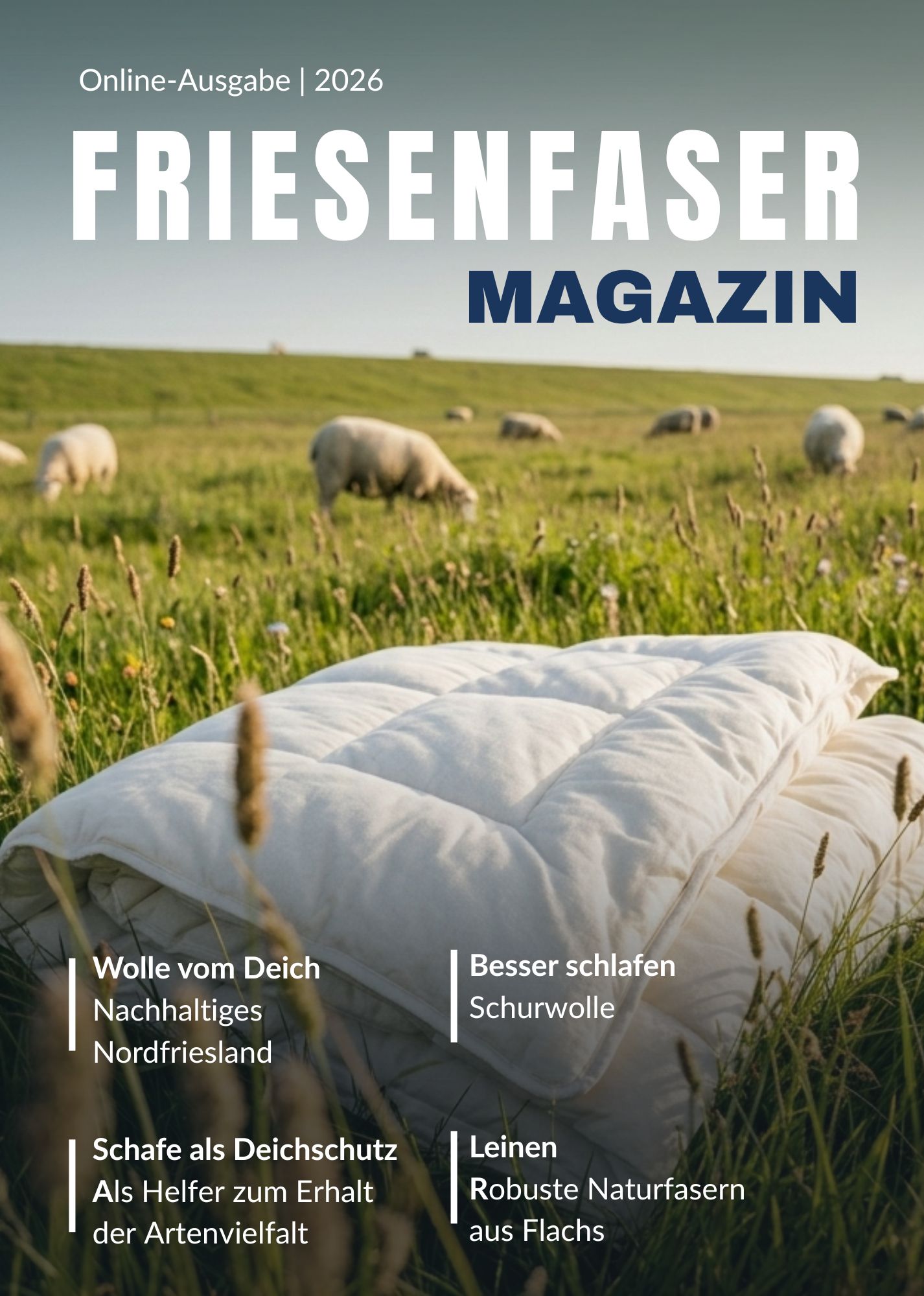 Friesenfaser Magazin - Natürlich aus Nordfriesland